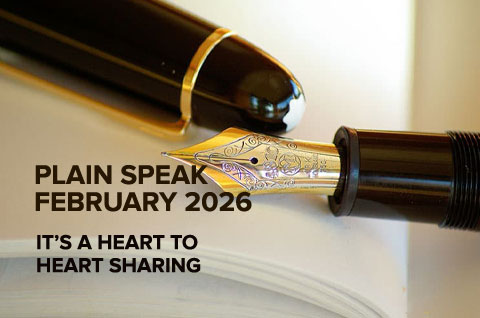 PLAIN SPEAK - FEBRUARY 2026